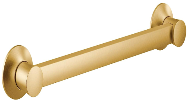 Moen YG0324BG Flara 24-Inch Best Designer Grab Bar for the seniors, Brushed Gold