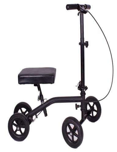 Carex Economy Rolling Knee Walker with Comfortable Padding 