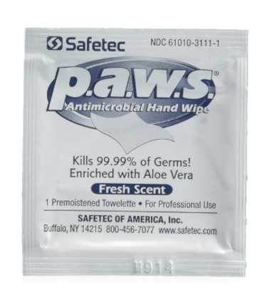 Paws Individual Antiseptic Towelettes