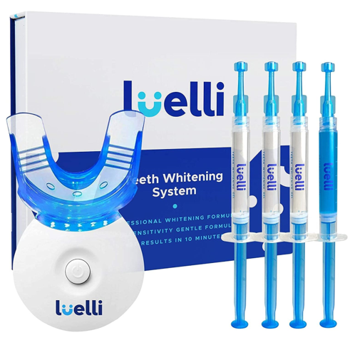 LUELLI Best Affordable Teeth Whitening Kit with LED Light