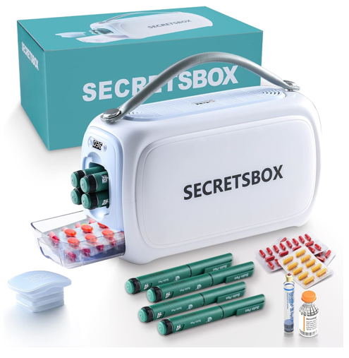 SECRETSBOX 12-36H 2N1 portable Insulin Cooler