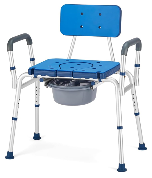 GreenChief three in one bariatric commode for Elderly and Disabled