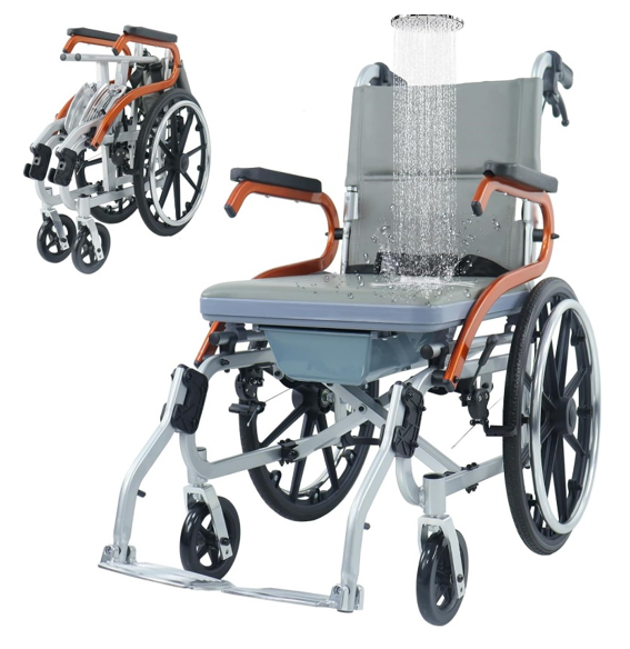 Urge Medical 4-in-1Folding Travel Commode 
