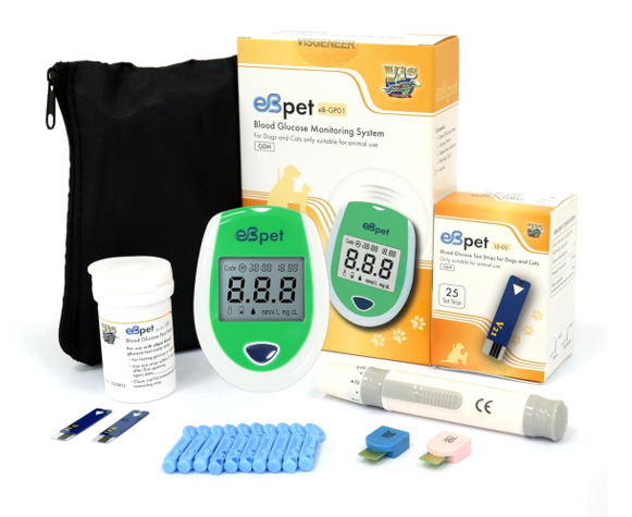 eBmonitor eBpet Blood Glucose Monitoring System For Pets
