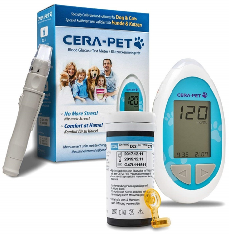 Cera-Pet Pet Blood Glucose Monitoring Kit 