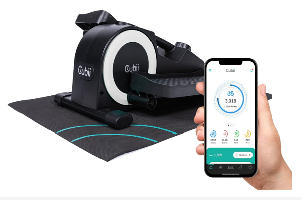 Cubii JR1+ - Bluetooth Connected Under Desk Elliptical Exercise Machine