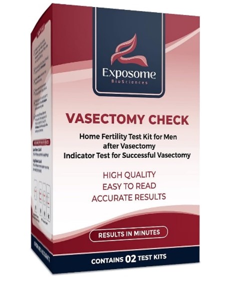 Post Vasectomy Home Test Kit.