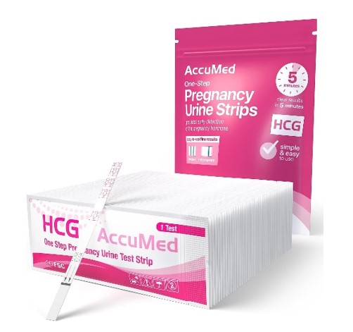 AccuMed HCG Test Strips Kit