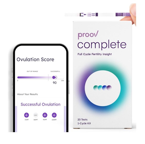 Proov Complete Fertility Testing Kit