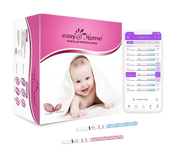 Easy@Home Pregnancy Test Strips Combo Kit