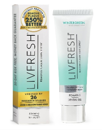 Livfresh Toothpaste Gel Clinically Proven Best Deals On Plaque Removers