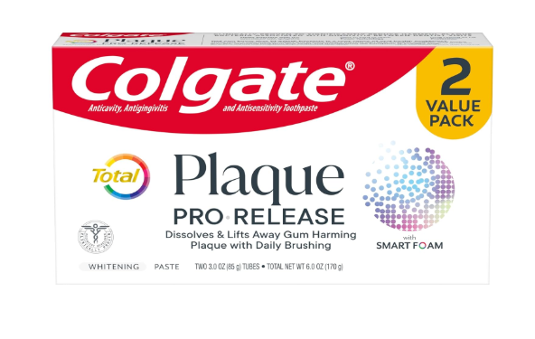 Colgate Total Plaque Pro Release Whitening Toothpaste