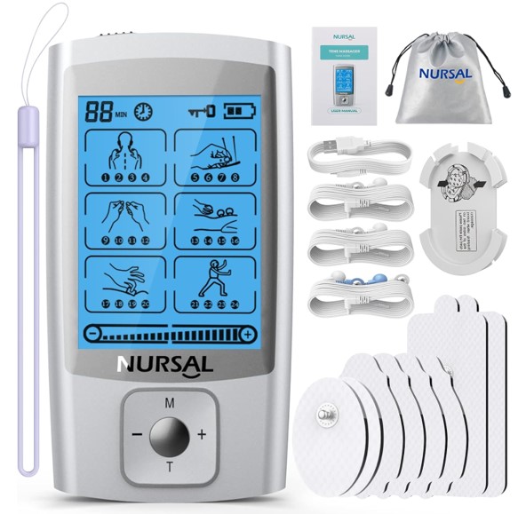 NURSAL 24 Modes TENS Unit Muscle Stimulator 