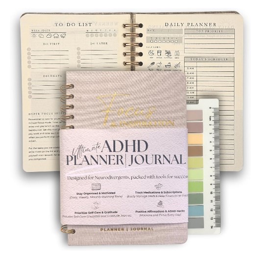 MindCastle Creations Neurodivergent ADHD Planner 