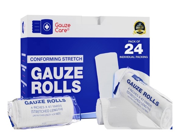 Gauze Care Gauze Rolls Bandages 