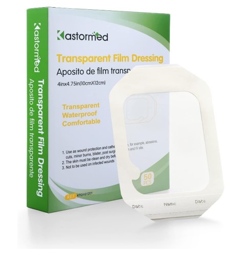 Kastomed Transparent Film Dressing