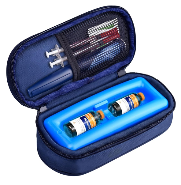 Cruxer Insulin Vial Cooler Diabetes Carrying Insulated Bag 