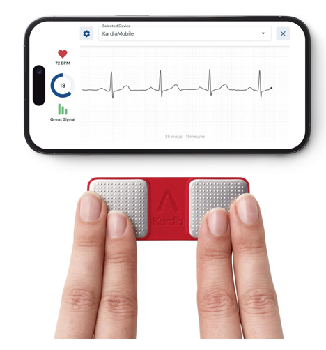AliveCor KardiaMobile 1-Lead Personal EKG Monitor