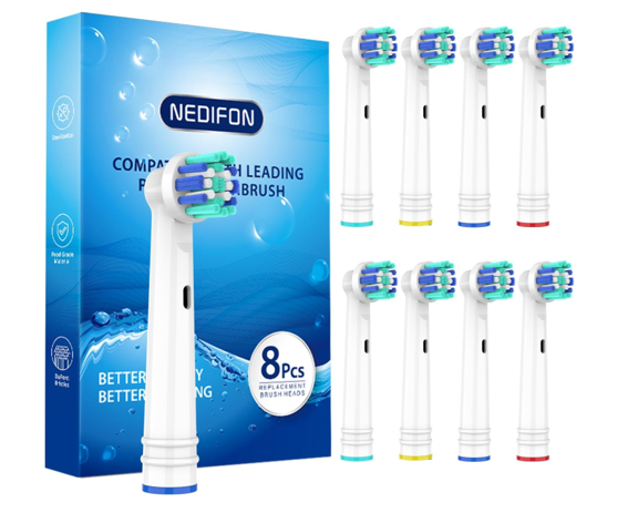 NEDIFON Replacement Heads for Oral B 