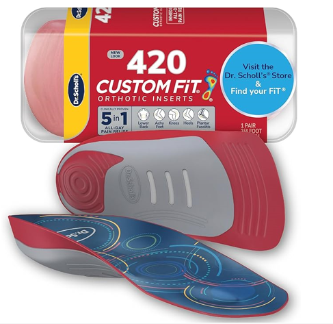 Dr. Scholl’s CF420 Arch Support Shoe Inserts