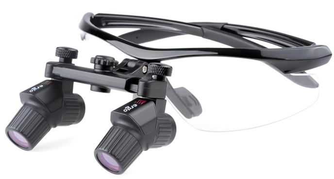 REEHUT Ergo loupe Ergonomic Ultralight Surgical Binocular Loupes 