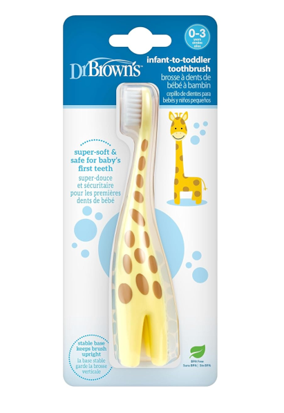 Brown's Infant-to-Toddler Toothbrush, Giraffe