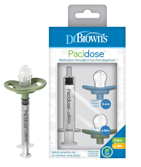 Brown's Pacidose Liquid Medicine Dispenser for Babies and Toddlers