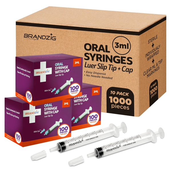 BRANDZIG Syringe With Cap