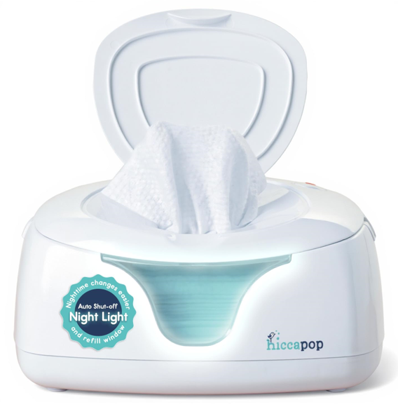 Hiccapop Baby Wipe Warmer and Baby Wet Wipes Dispenser