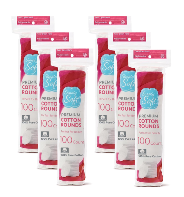 Simply Soft Premium Cotton Rounds