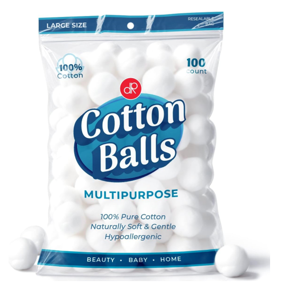 DecorRack Large Size Cotton Balls