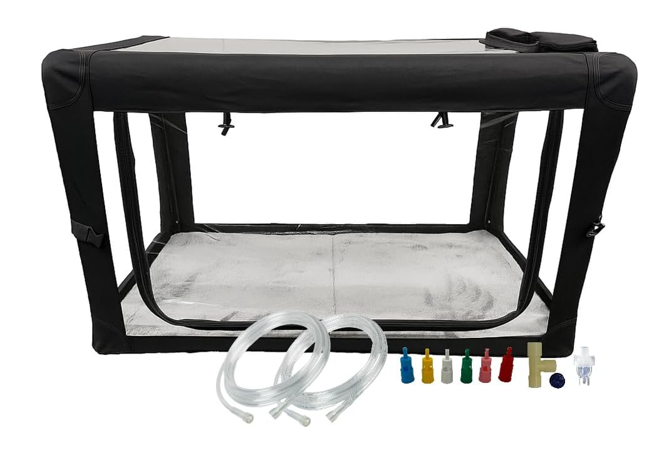Main Clinic Supply Oxygen Therapy Cage for Pets