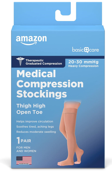 Amazon Basic Care Medical Compression Stockings