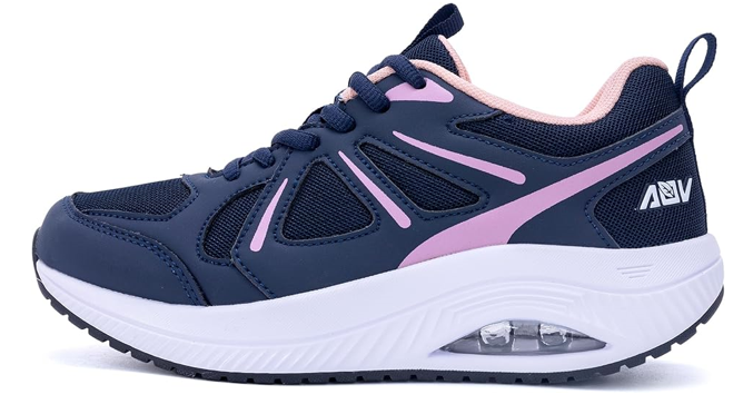 AOV Women's Arch Support Walking Shoes-Best Orthopedic Shoes For Women With Arch Support