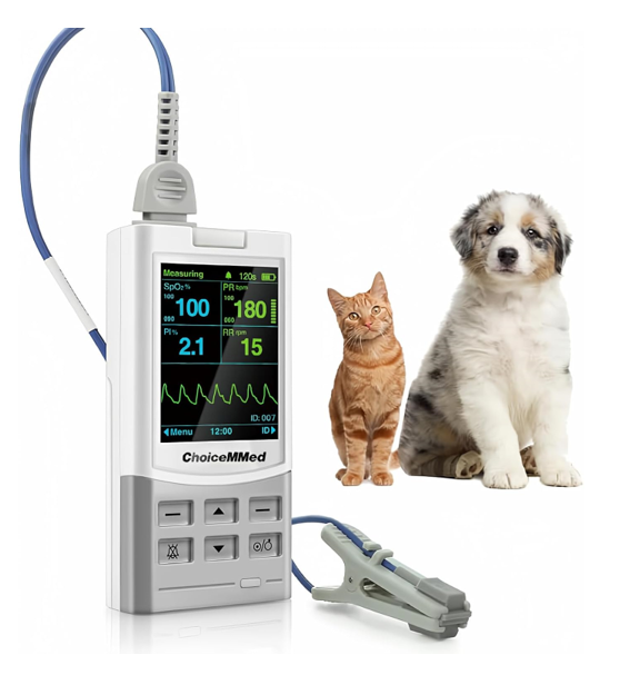 ChoiceMMed Handheld Pulse Oximeter for Veterinary Use